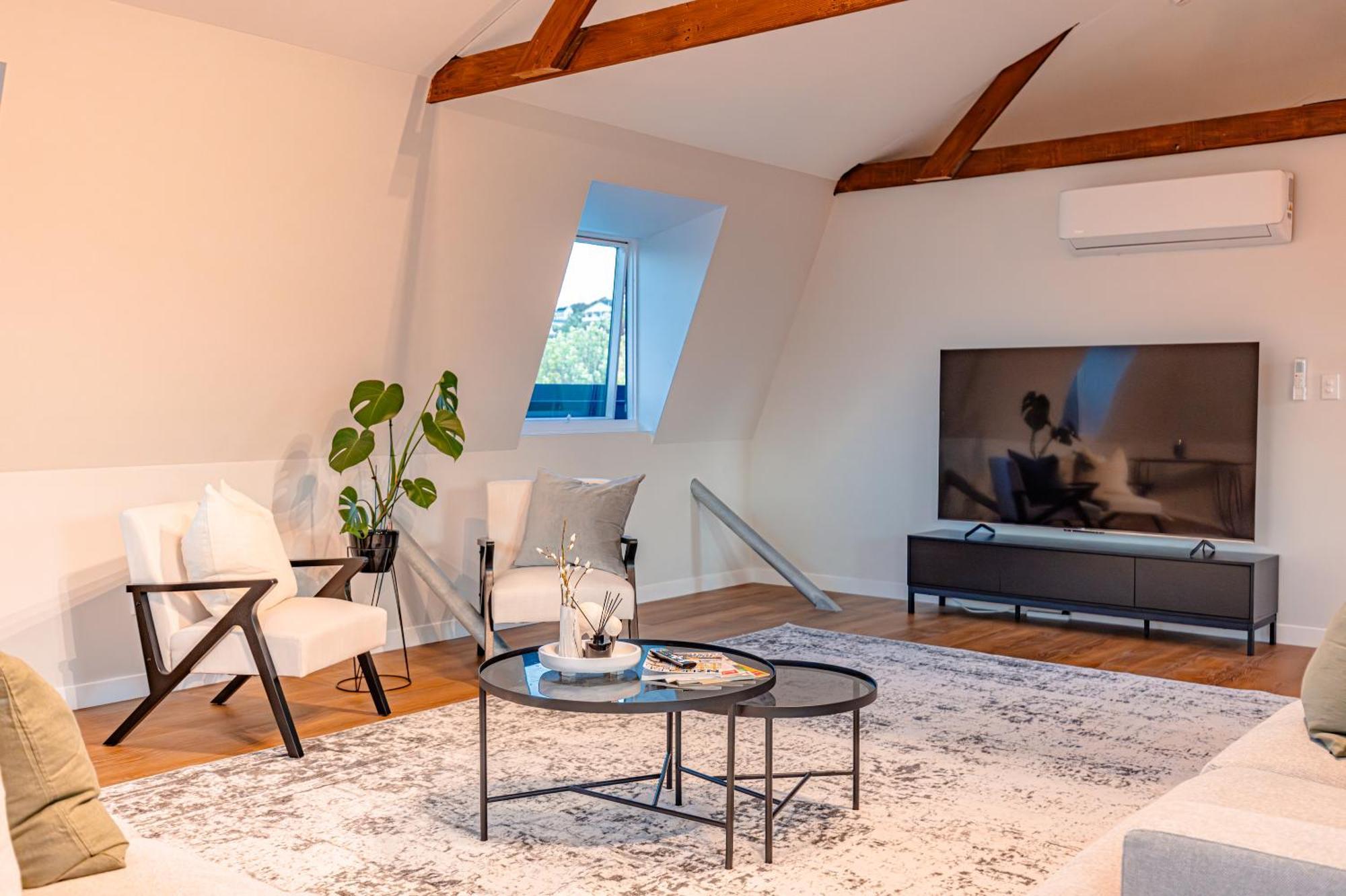 Johnston Apartments - Award-Winning Building, Your Unforgettable Stay Whanganui Exterior photo